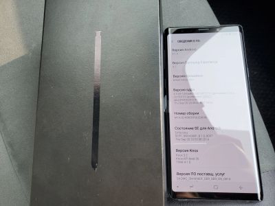 Лот: 14236364. Фото: 1. Samsung Galaxy Note9 новый, черный... Смартфоны