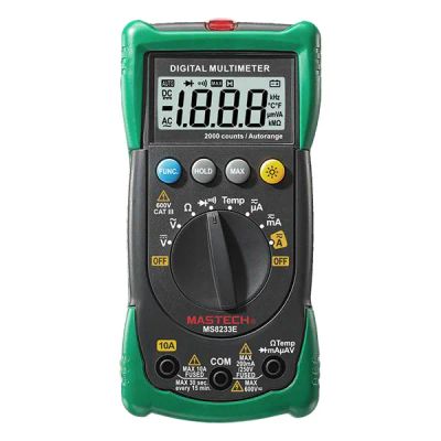 Лот: 24480090. Фото: 1. Мультиметр MASTECH MS8233E, универсальный... Оборудование для ремонта