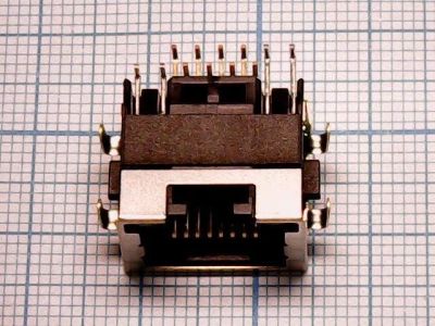 Лот: 12286738. Фото: 1. Разъём RJ-45 №69 female. Разъёмы
