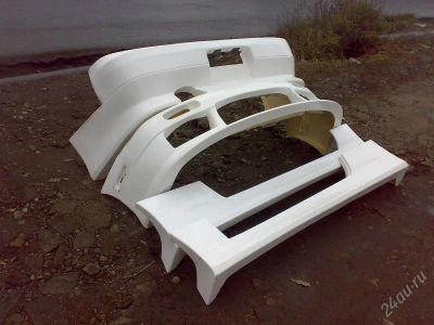 Лот: 143160. Фото: 1. Тюнинговые бамперки Nissan Silvia... Кузов