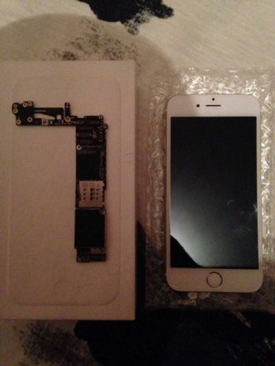 Лот: 12750030. Фото: 1. Iphone 6 gold 16gb. Смартфоны