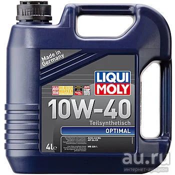 Лот: 10066201. Фото: 1. Liqui Moly Полусинтетическое моторное... Масла, жидкости