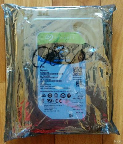 Лот: 17753892. Фото: 1. Жесткий диск HDD Seagate SkyHawk... Жёсткие диски (HDD)
