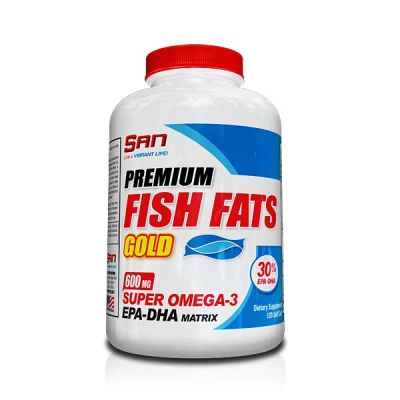 Лот: 7898101. Фото: 1. SAN Premium Fish Fats Gold (120... Спортивное питание, витамины