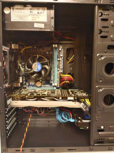 Лот: 10369126. Фото: 1. Игровой комп ц/п Intel Core i3-3220... Компьютеры в сборе