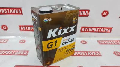 Лот: 20903555. Фото: 1. Масло синт. kixx g1 sp 0w-20 4l. Масла, жидкости
