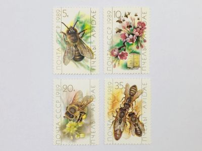 Лот: 23315945. Фото: 1. Пчеловодство. Полная серия. Фауна... Марки