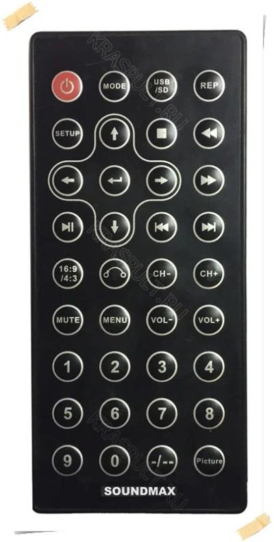 Лот: 15906744. Фото: 1. Пульт SOUNDMAX SM-LCD915, SM-LCD715. Пульты ДУ