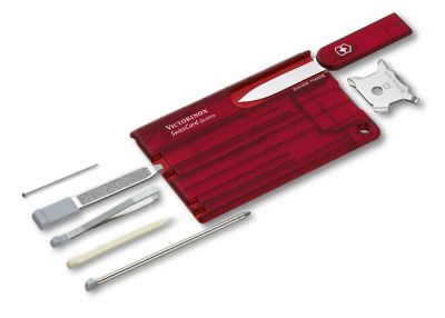 Лот: 3415604. Фото: 1. Victorinox SwissCard Quattro Ruby... Другое (туризм, охота, рыбалка, самооборона)
