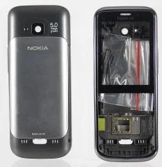 Лот: 9185605. Фото: 1. Корпус Nokia C5-00 Темно-Серый. Корпуса, клавиатуры, кнопки