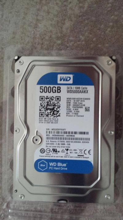 Лот: 6607136. Фото: 1. Жесткий диск Western Digital HDD... Жёсткие диски (HDD)
