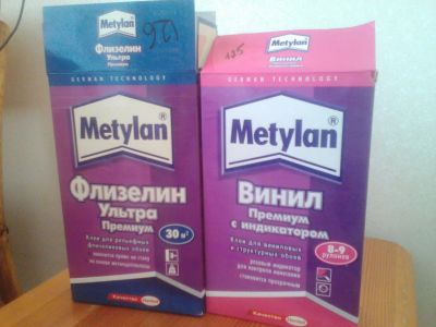 Лот: 7101165. Фото: 1. Обойный клей 2 вскрытые пачки. Клеи, герметики, пена монтажная, клейкие ленты