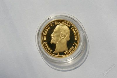 Лот: 1055631. Фото: 1. 20 Марок 1872 года - Au 24_карата... Европа