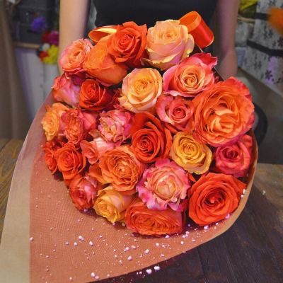 Лот: 7223095. Фото: 1. Сборный букет. Цветы на Щорса... Свежие цветы