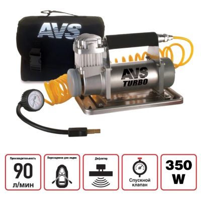 Лот: 18182013. Фото: 1. Компрессор AVS Turbo KS 900. Компрессоры автомобильные, шинные насосы