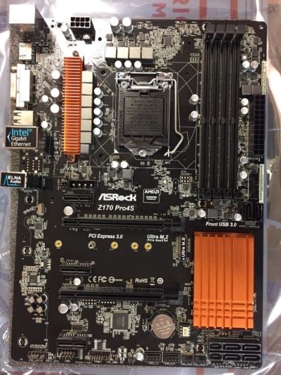 Лот: 10628097. Фото: 1. Новая ASRock Intel Z170 Pro4S... Материнские платы