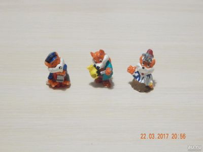 Лот: 9314496. Фото: 1. Киндер сюрприз - лисы сыщики. Игрушки