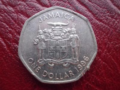 Лот: 3143957. Фото: 1. Ямайка 1 доллар 1996 год. Остальные страны