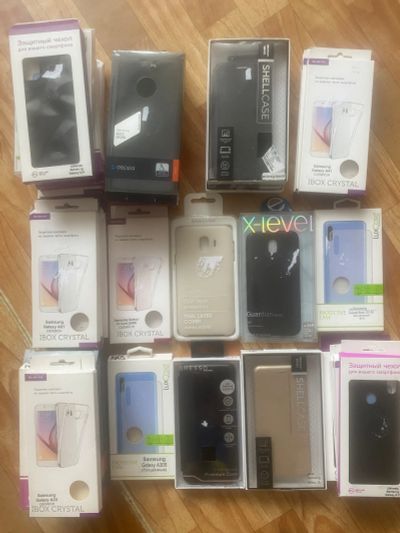 Лот: 20306252. Фото: 1. Samsung чехлы и стекла. Защитные стёкла, защитные плёнки