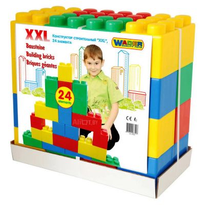 Лот: 8411874. Фото: 1. Конструктор Полесье Xxl для мальчика... Конструкторы