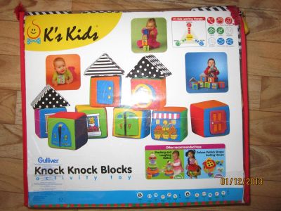 Лот: 3461295. Фото: 1. Мягкие кубики K's Kids от 9 мес... Развивающие