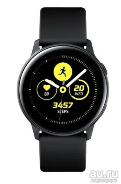 Лот: 13855760. Фото: 1. Часы Samsung Galaxy Watch Active... Смарт-часы, фитнес-браслеты, аксессуары