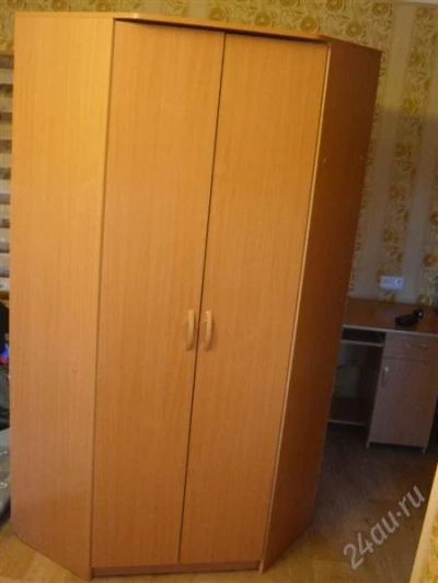 Лот: 2458881. Фото: 1. шкаф угловой двухстворчатый бук. Шкафы, шкафы-купе