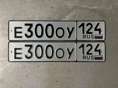 Лот: 23233279. Фото: 1. Продам гос.номер Е 300 ОУ 124. Госномера