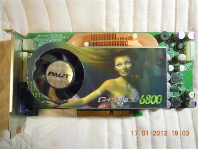 Лот: 1489897. Фото: 1. Palit GeForce 6800 GT 350Mhz AGP... Видеокарты