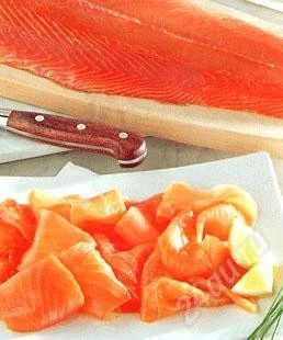 Лот: 2202899. Фото: 1. Нерка холодного копчения от 435... Икра, рыба, морепродукты