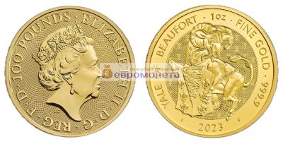 Лот: 19574934. Фото: 1. Великобритания 100 футов 2023... Великобритания и острова