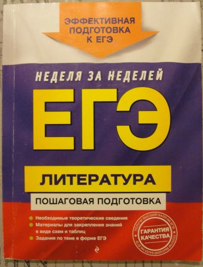 Лот: 14617286. Фото: 1. Пособие ЕГЭ. Литература. Пошаговая... Для школы