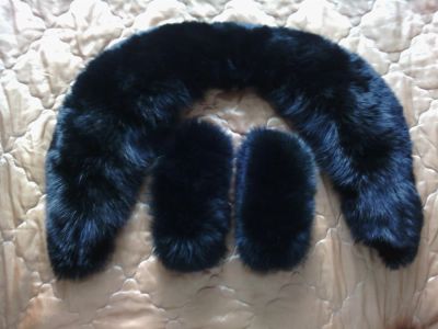 Лот: 3784153. Фото: 1. натуральный мех лисы. Шарфы, платки