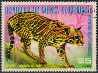 Лот: 21440456. Фото: 1. 1977. Экваториальная Гвинея. Животные... Марки