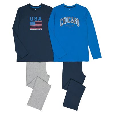 Лот: 24225711. Фото: 1. Комплект из двух пижам 10-18 LaRedoute. Одежда для дома