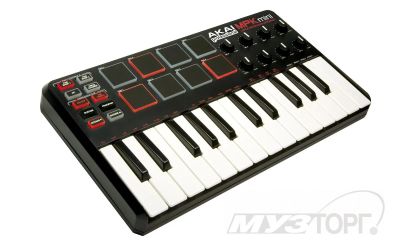 Лот: 5435200. Фото: 1. MIDI-клавиатура AKAI PRO MPK Mini. MIDI-оборудование