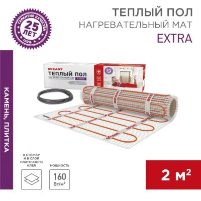 Лот: 25737443. Фото: 1. Теплый пол 2 м2, 320 Вт, 0.5х4... Тёплый пол