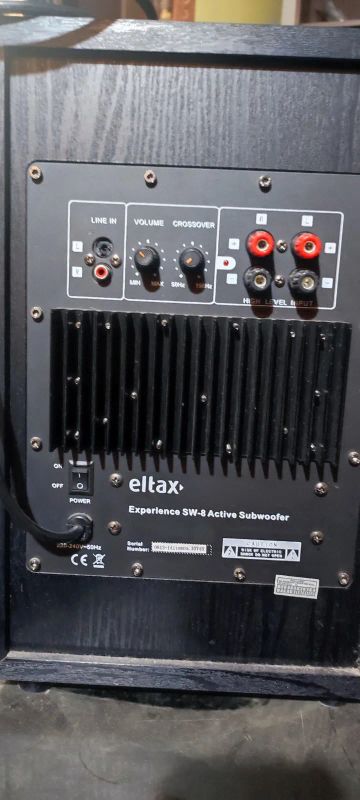 Лот: 21074736. Фото: 1. Активный сабвуфер ELTAX SW-8 80Вт... Активные акустические системы