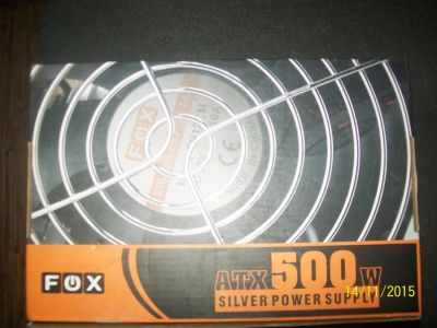Лот: 6433376. Фото: 1. Блок питания FOX 500 w. Корпуса, блоки питания