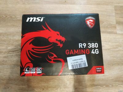 Лот: 14476833. Фото: 1. MSI R9 380 Gaming 4Gb. Видеокарты