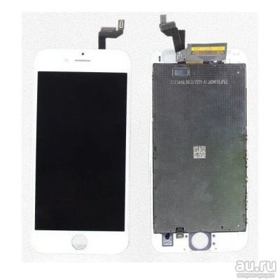 Лот: 9269322. Фото: 1. Дисплей iPhone 6S в сборе Белый... Дисплеи, дисплейные модули, тачскрины