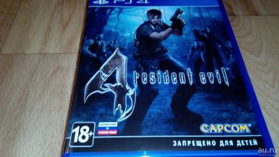 Лот: 9164664. Фото: 1. Resident Evil 4 PS4 / Новый в... Игры для консолей