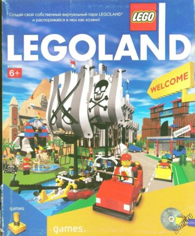 Лот: 5837341. Фото: 1. LEGO. Legoland. 6+ (CD). Игры для ПК