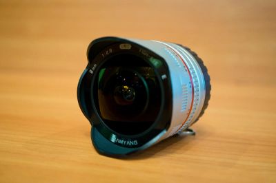 Лот: 8811444. Фото: 1. Samyang 8mm F2.8 Fisheye на NEX... Объективы