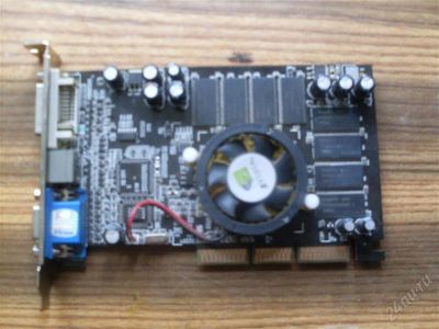 Лот: 2954425. Фото: 1. FX 5500 128M DDR 128BIT 8X TVOUT... Видеокарты