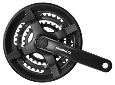 Лот: 13423926. Фото: 1. Шатуны Shimano Tourney, FC-TY-301... Запчасти