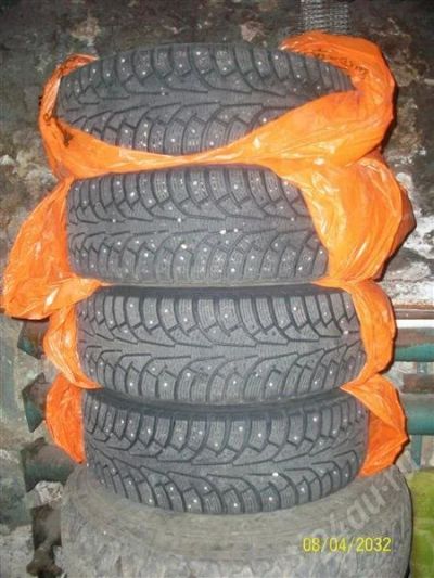 Лот: 570691. Фото: 1. NOKIAN Hakkapellita 5 195/60/15... Шины на дисках