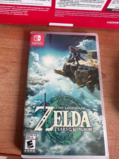 Лот: 25281472. Фото: 1. Zelda Tears Of The Kingdom - оригинальный... Игры для консолей
