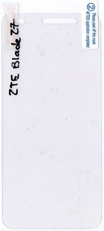 Лот: 16259517. Фото: 1. Защитная пленка No name для ZTE... Защитные стёкла, защитные плёнки