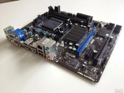 Лот: 11884509. Фото: 1. Материнская плата MSI 760GM-P23... Материнские платы